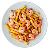 Fettuccine Prawns