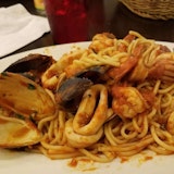 SPAGHETTI WITH MIXED SEAFOOD FRA DIAVOLO