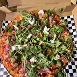 Prosciutto and Arugula Pizza