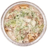 CHICKEN BROCCOLI MUSHROOM ALFREDO