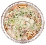 CHICKEN BROCCOLI MUSHROOM ALFREDO