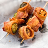 Bacon Brussel Skewers